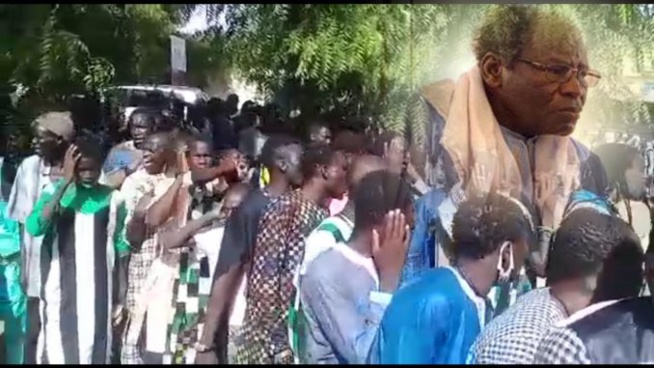 Touba: La triste inhumation de Serigne Abdou Aziz Fall…Regardez