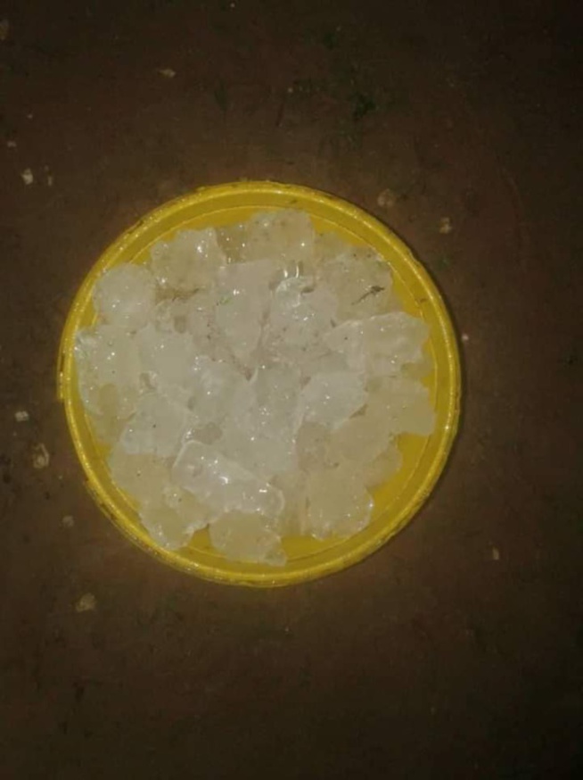 Oussouye: Une pluie de grêlons sur Diakène inquiète les populations Oussouye: Une pluie de grêlons sur Diakène inquiète les populations