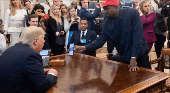 Kanye West candidat à la Maison Blanche ? Donald Trump trouve l’idée « très intéressante » Kanye West candidat à la Maison Blanche ? Donald Trump trouve l’idée « très intéressante »