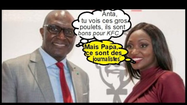 Babacar Ngom met en cage la presse…Comme ses poulets Babacar Ngom met en cage la presse…Comme ses poulets