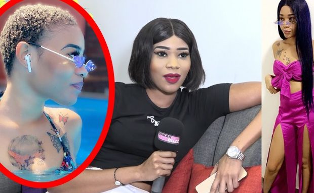 Tatouage, habillement polémique: Ngonish Caramel « Lima sentir lay Sool, Sama Papa Généwouma »