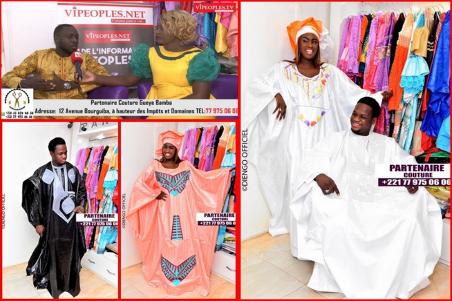 Le grand couturier Bamba Partenaire Couture à cœur ouvert fait sa démonstration de force pour ses tendances.