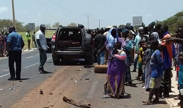 Koumpentoum: Le convoi du ministre de l’Elevage fait un accident