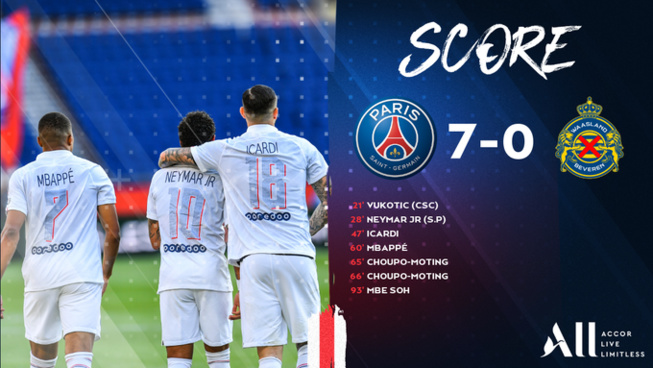 Amical : le PSG humilie les Belges de Beveren