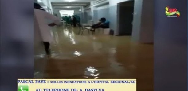 L’hôpital régional de Ziguinchor sous les eaux