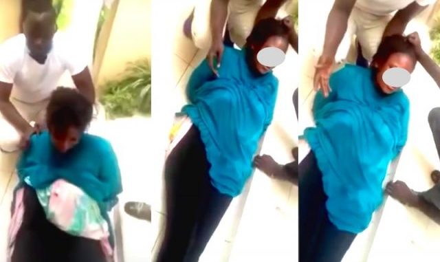 Femme maltraitée dans une vidéo : Elle est la fille cadette de…. Femme maltraitée dans une vidéo : Elle est la fille cadette de….
