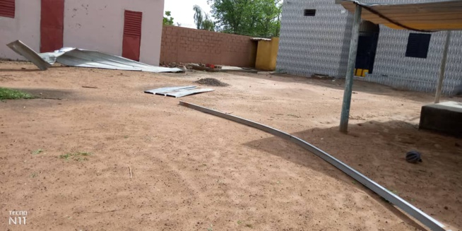Les images des dégâts de la pluie à Linguére Les images des dégâts de la pluie à Linguére