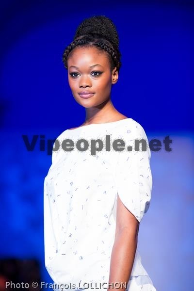 La belle Haby Taylor Sall au fashion week Paris