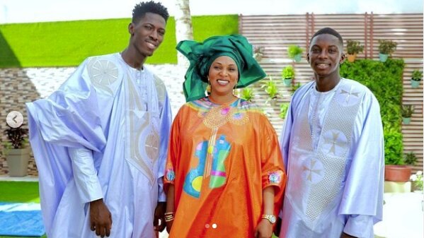 Le sagnsé “super ndaanan” du fils d’Aly Ngouille Ndiaye avec sa mère et son frère
