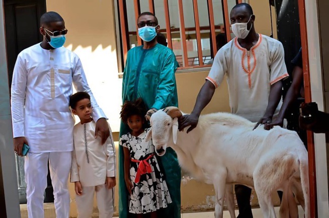 Tabaski : Le fils de Sidy Lamine Niasse présente ses vœux à Youssou Ndour et Cie