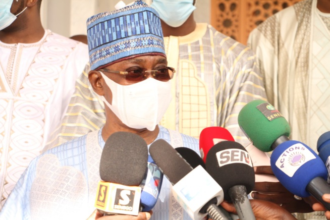 Priére de la Tabaski, Massalikoul Djinane a bien respect" les mesures barrières du Covid19 Priére de la Tabaski, Massalikoul Djinane a bien respect" les mesures barrières du Covid19