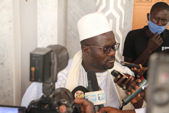 Priére de la Tabaski, Massalikoul Djinane a bien respect" les mesures barrières du Covid19 Priére de la Tabaski, Massalikoul Djinane a bien respect" les mesures barrières du Covid19