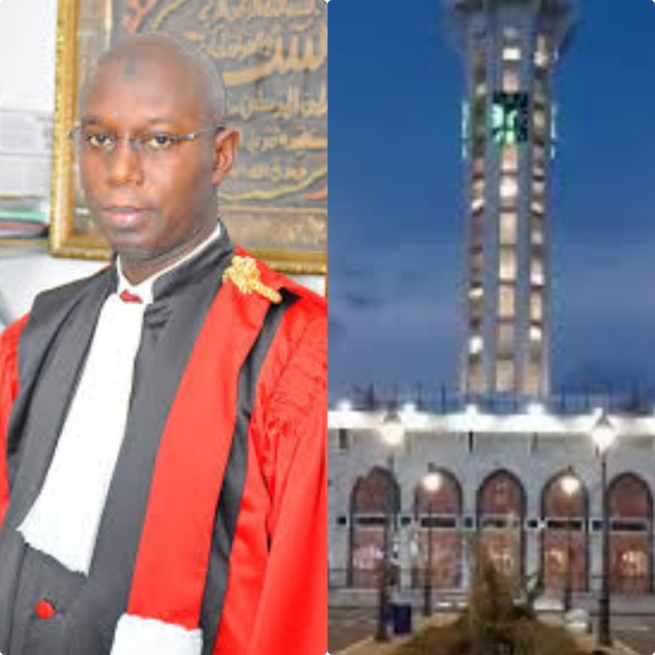 Pr Daouda Ndiaye offre des gel et thermoflash à la prière de Massalikoul djinane