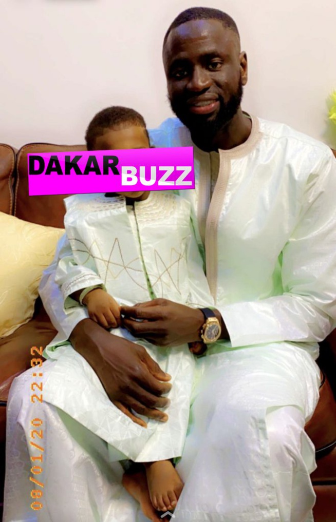 Regardez comment Cheikhou Kouyaté a célébré la fête de Tabaski avec ses deux épouses