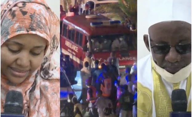 L’arrivée de la dépouille du Khalife général de Médina Baye: La réaction de son fils aîné et de sa fille L’arrivée de la dépouille du Khalife général de Médina Baye: La réaction de son fils aîné et de sa fille