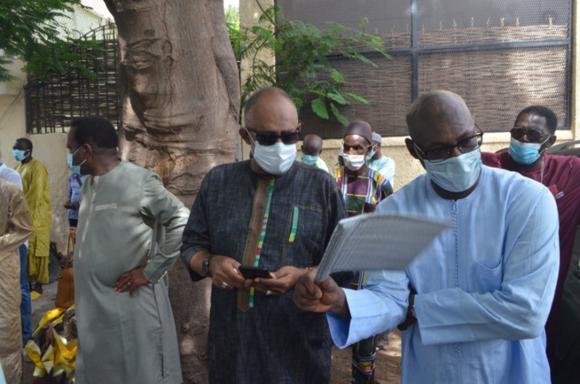 Voici les images de la Levée du corps de Mansour Kama Voici les images de la Levée du corps de Mansour Kama