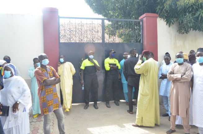 Voici les images de la Levée du corps de Mansour Kama Voici les images de la Levée du corps de Mansour Kama