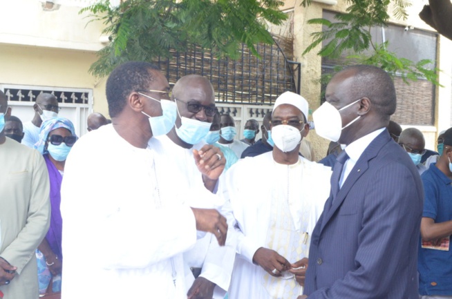 Voici les images de la Levée du corps de Mansour Kama Voici les images de la Levée du corps de Mansour Kama