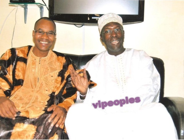 Mamadou Ibra Kane et Souleymane Ndene Ndiaye, le jour de la tabaski Mamadou Ibra Kane et Souleymane Ndene Ndiaye, le jour de la tabaski