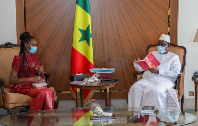 Audiences au Palais: Le Président Macky Sall a reçu Diaray Sow meilleure élève du Sénégal en 2018 et 2019 Audiences au Palais: Le Président Macky Sall a reçu Diaray Sow meilleure élève du Sénégal en 2018 et 2019