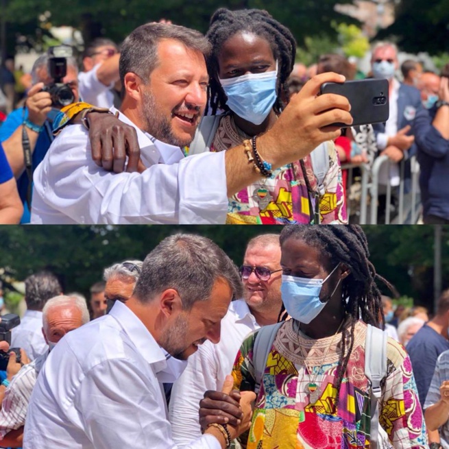 Italie : “Sénégalais, je soutiens Salvini, un cadeau du Ciel” (Momar Ndiaye – ITV) Italie : “Sénégalais, je soutiens Salvini, un cadeau du Ciel” (Momar Ndiaye – ITV)