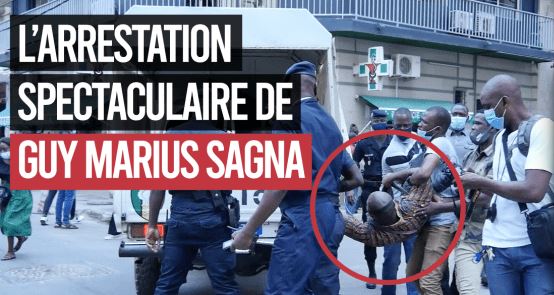 L’arrestation spectaculaire de GUY MARIUS SAGNA: Policiers Yi Dagn Ko Yanou