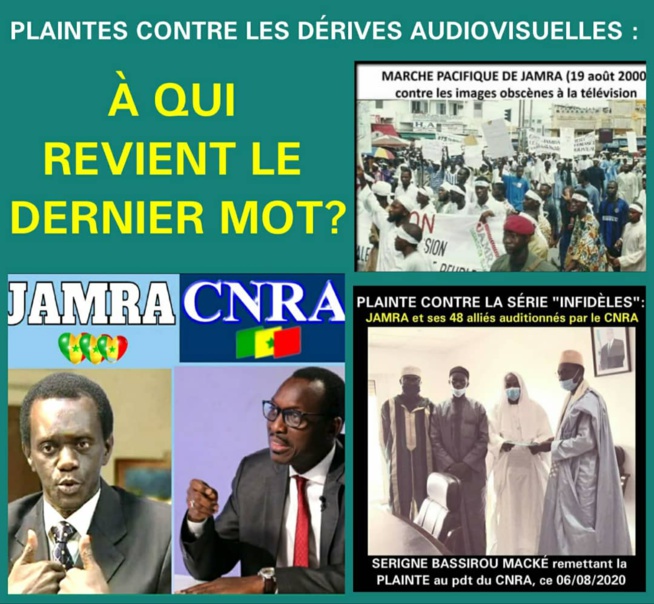 AUX CITOYENS SOUS INFORMÉS qui prétendent que "les plaintes de JAMRA contre les SÉRIES PERVERSES ne sont que des pétards mouillés qui n'ont jamais abouti à des sanctions"! AUX CITOYENS SOUS INFORMÉS qui prétendent que "les plaintes de JAMRA contre les SÉRIES PERVERSES ne sont que des pétards mouillés qui n'ont jamais abouti à des sanctions"!
