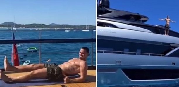 Zlatan dévoile sa musculature impressionnante sur un yacht de luxe