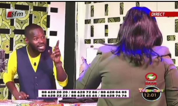 Gros dérapages en direct – Amina Poté à Pape Cheikh Diallo: « Pape lo guiss si adouna taate mo si dak »