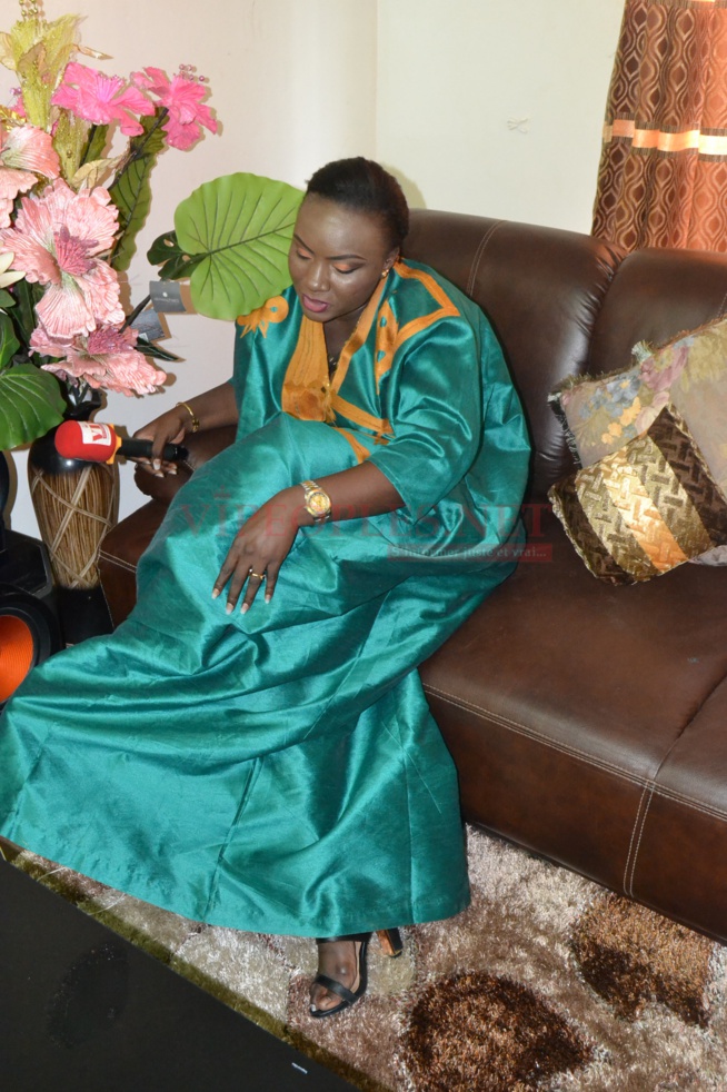 La tigresse de la Zik Fm , Lala Diop dans les locaux de Vipeoples.net