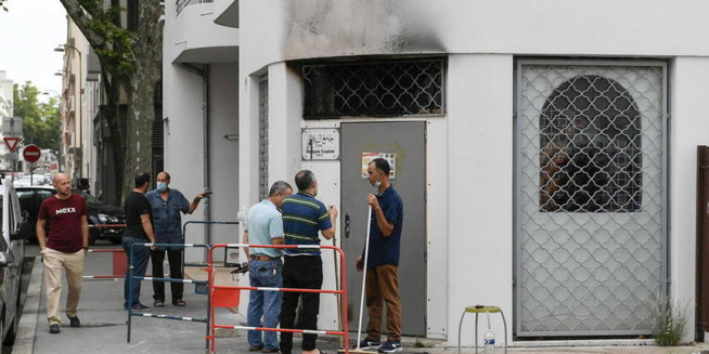 Lyon : La mosquée Essalem victime d’un incendie Lyon : La mosquée Essalem victime d’un incendie