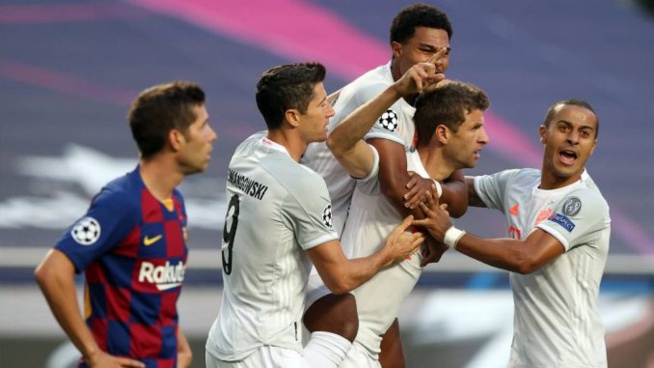 Vidéo-FC Barcelone vs Bayern Munich (1-4) : Le Bayern étrille le Barça rien qu’à la 30e minute de jeu