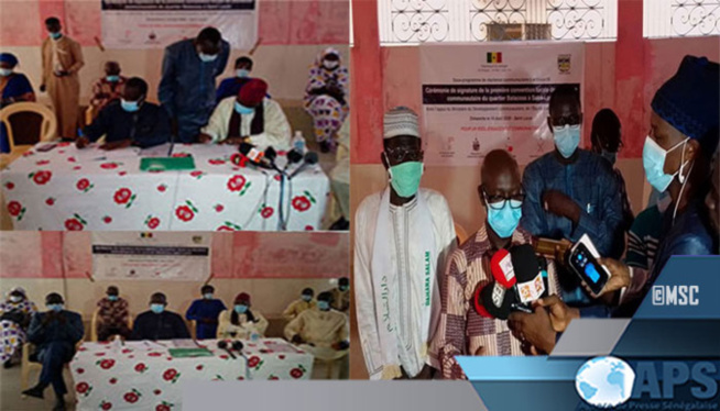 Covid 19 : Une convention de résilience communautaire signée à Saint-Louis Covid 19 : Une convention de résilience communautaire signée à Saint-Louis