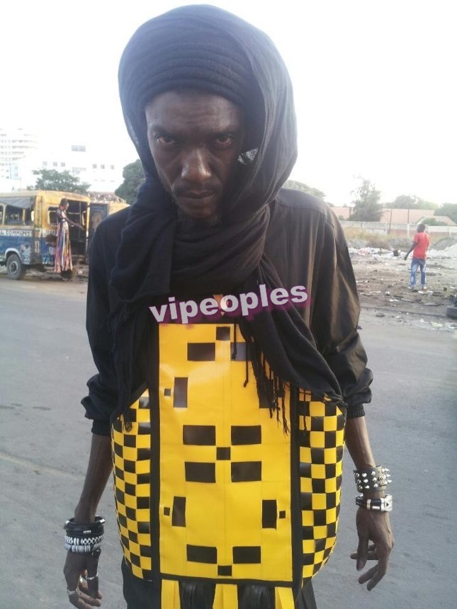 Baay Souley et son accoutrement Baay Souley et son accoutrement