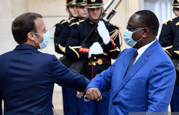 Macky Sall Reçu À L’Elysée Par Emmanuel Macron