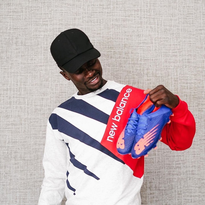 Sadio Mané dévoile ses nouveaux crampons