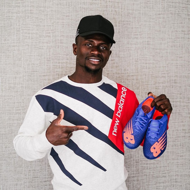 Sadio Mané dévoile ses nouveaux crampons