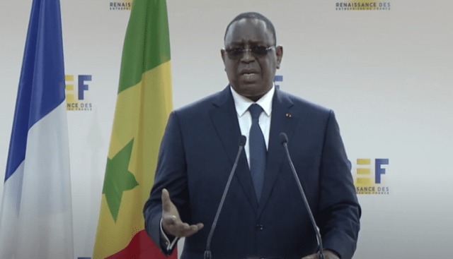 Discours de SEM le Président Macky Sall à la Rencontre des Entrepreneurs de France