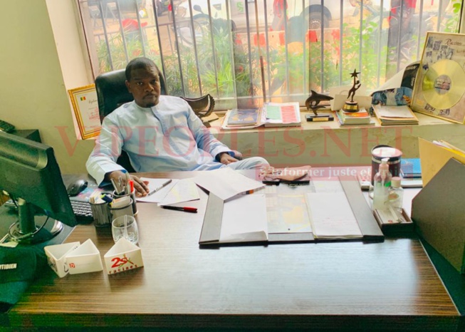 EN IMAGES: Voici Abdoul Ndiaye le nouveau directeur de la 2STV.