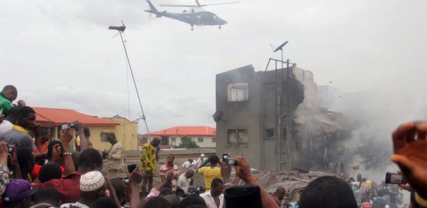 Nigeria : deux morts dans un crash d'hélicoptère à Lagos