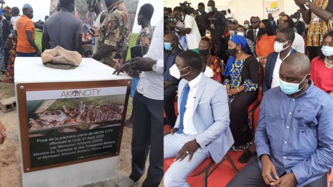 Cérémonie de Pose de la première pierre du projet AKONCITY Cérémonie de Pose de la première pierre du projet AKONCITY
