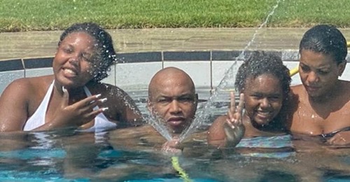 El Hadji Diouf en papa poule avec ses enfants