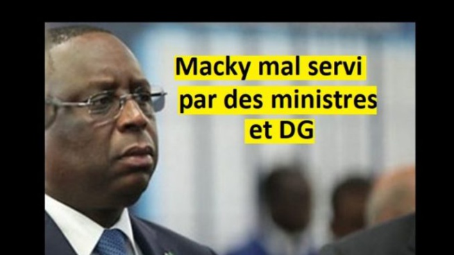 Pagaille Dans Le Gouvernement Et Les Directions…Macky Doit Agir