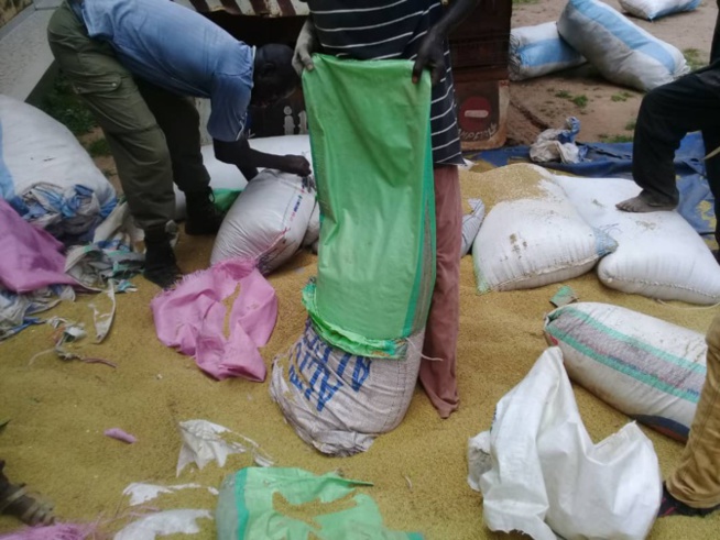 264 sacs de sucre frauduleux saisis à Nganda