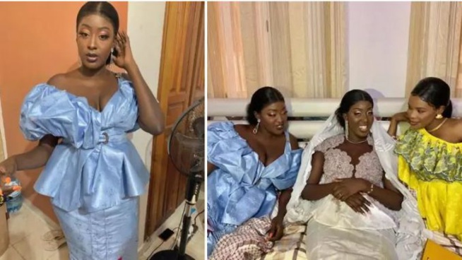 Mami de la série « Adja » toute resplendissante au mariage de sa sœur Mami de la série « Adja » toute resplendissante au mariage de sa sœur