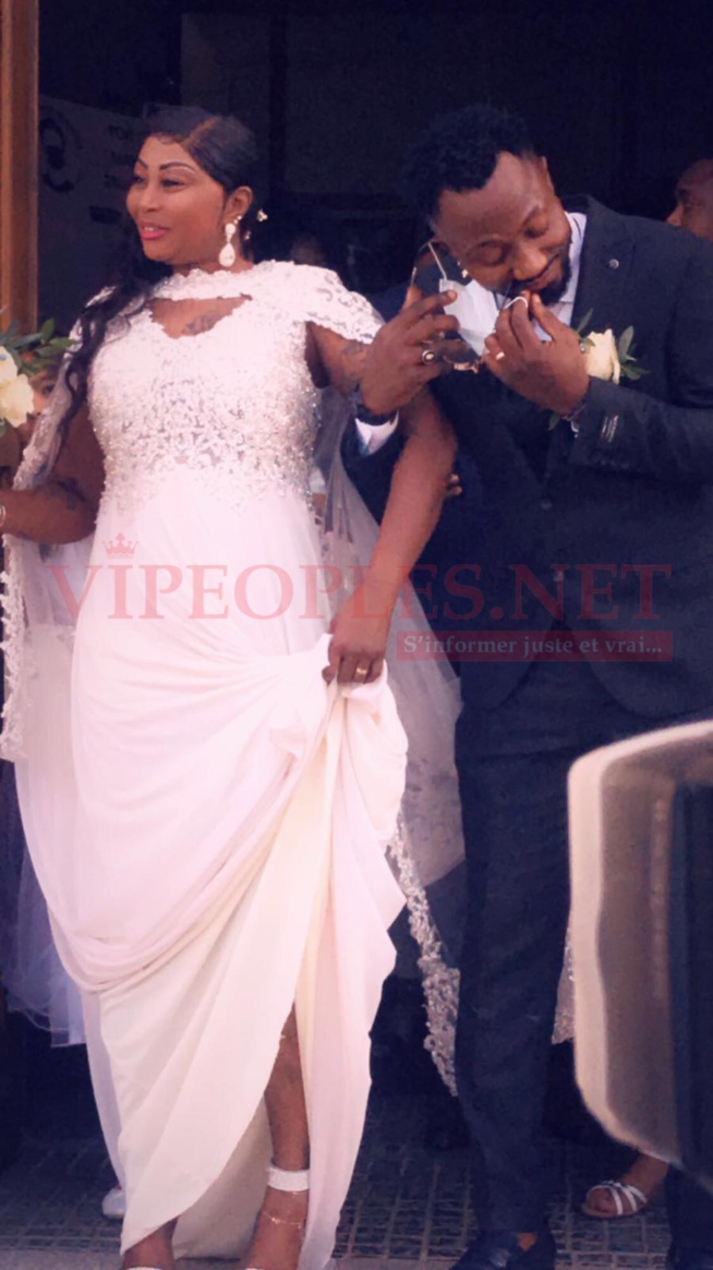 Exclusif: Les images du mariage de Penda Sow la rose noire de Luxembourg