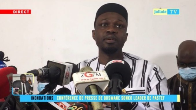 Ousmane Sonko : « Sur les 765 milliards annoncés par Macky Sall, seuls 48 ont été utilisés »