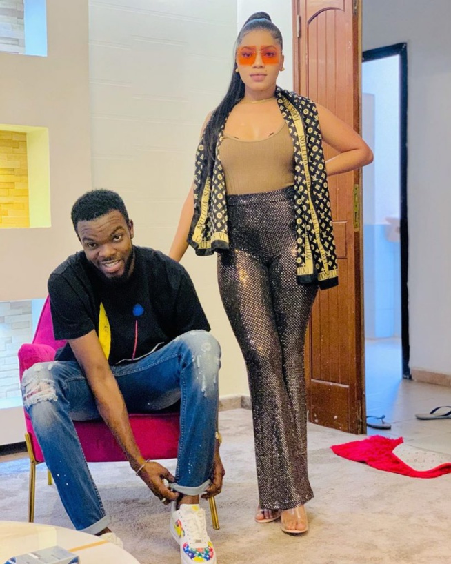 -Fraîchement mariés , Momo Wade et son épouse Ndeye Sokhna Sonko s’affichent en amoureux