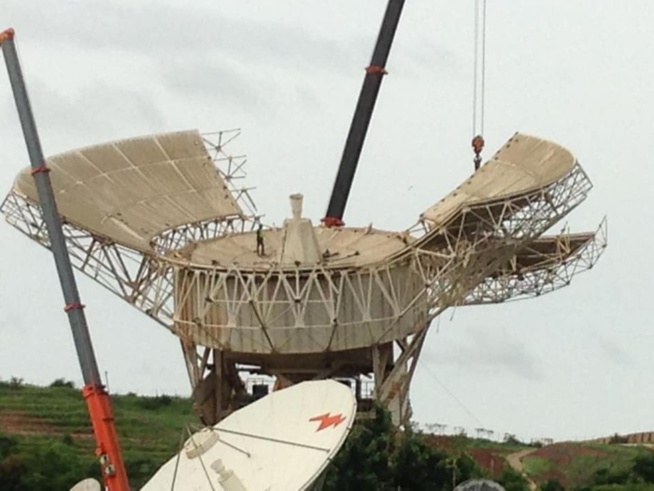 Antenne satellite de Gandoul : « L’État de rouille très avancée des tôles et des grosses pièces métalliques constituait un danger de plus en plus important (Sonatel)