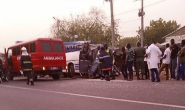 Urgent – Touba : 01 mort et 08 blessés dans l’accident d’un véhicule de police